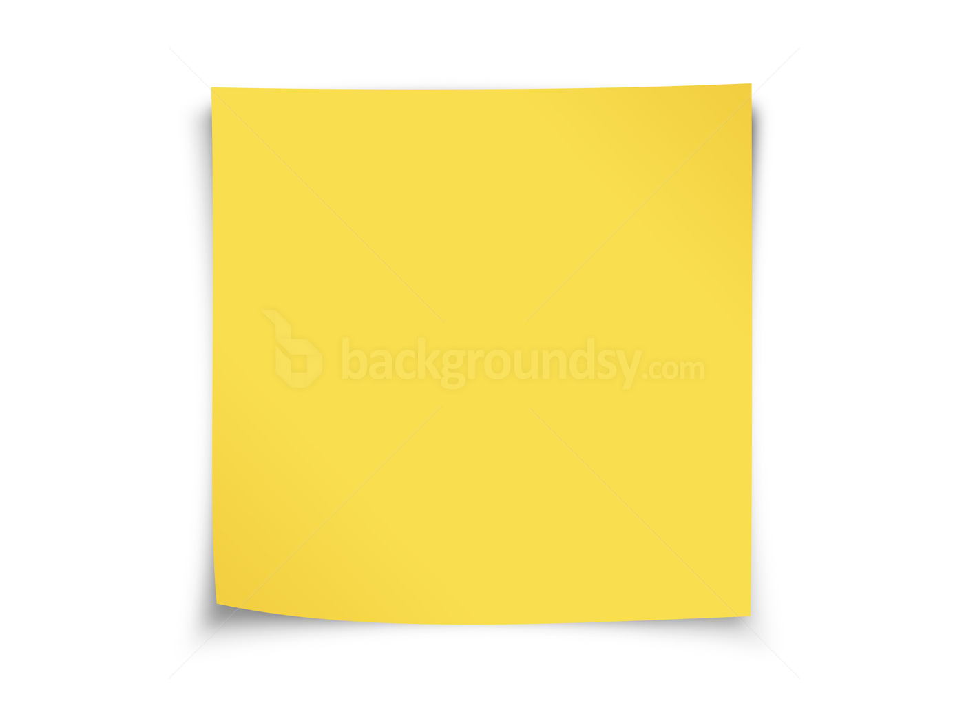 yellow paper clipart - photo #27