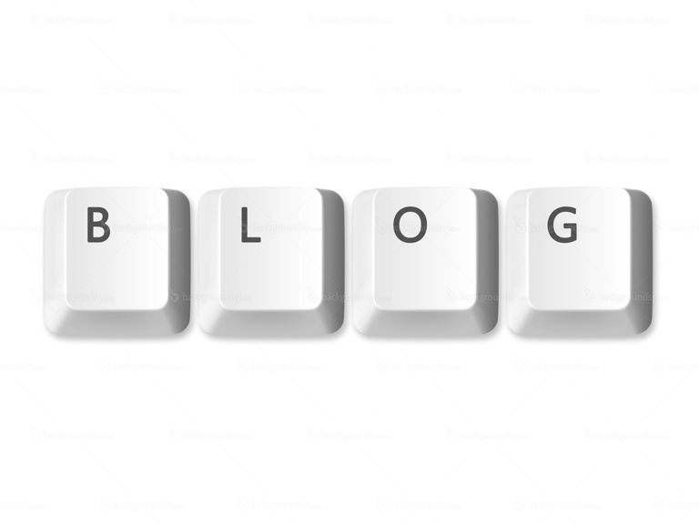 Blog computer keys