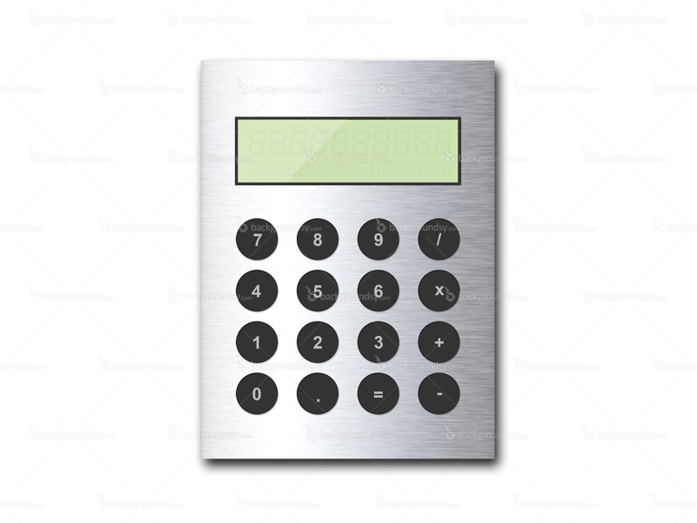 Silver calculator icon