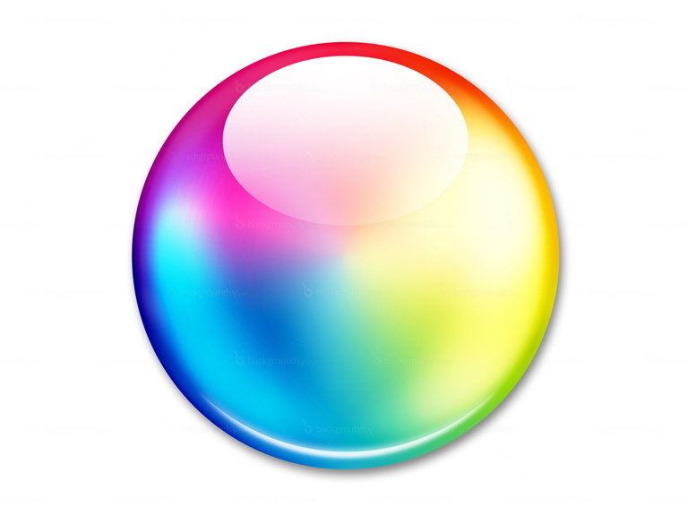 Color wheel icon (PSD)