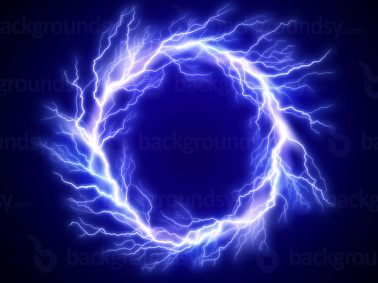 Electricity ring background