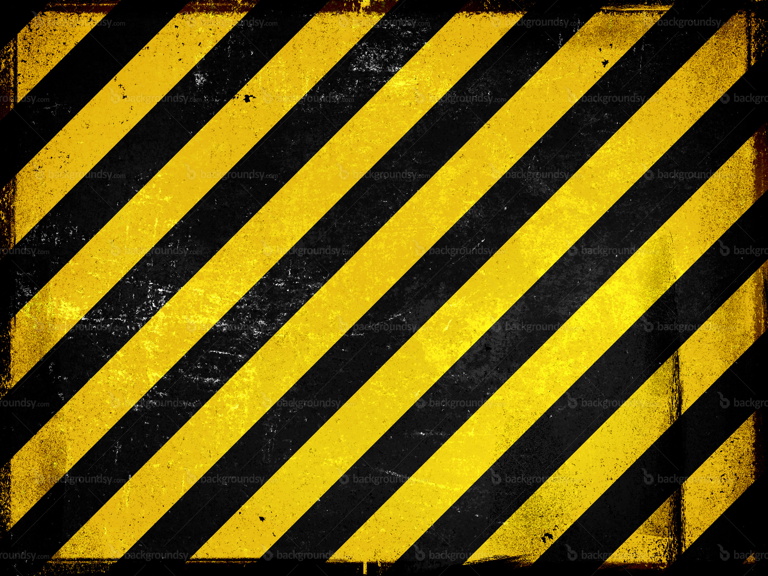 Hazard stripes background