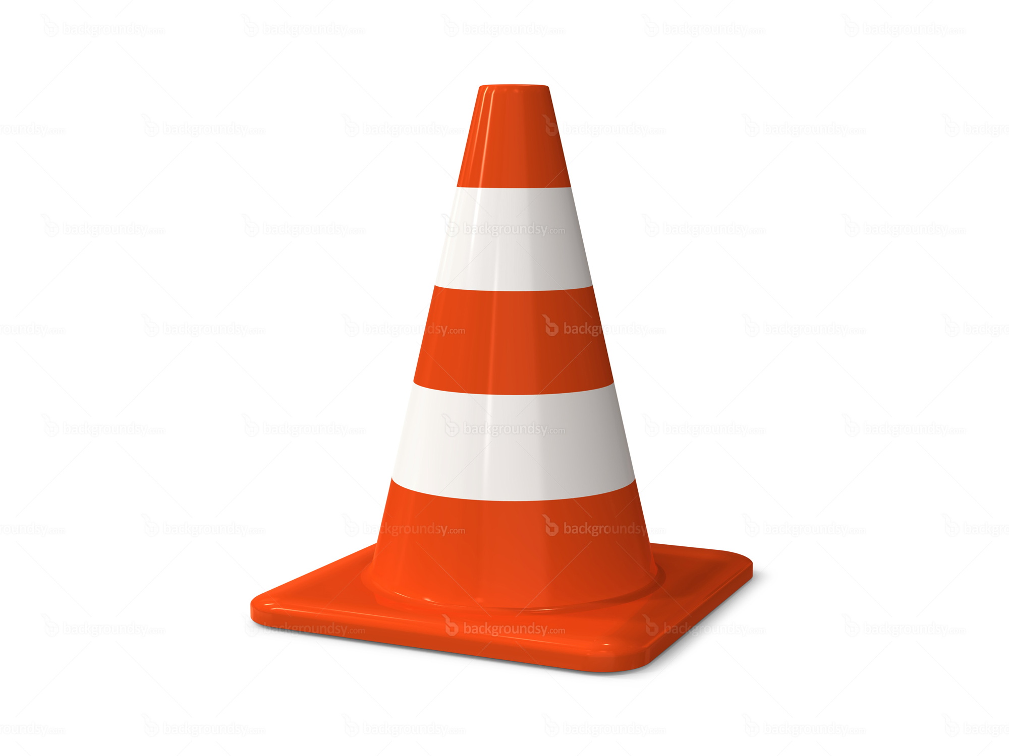 Traffic cone | Backgroundsy.com