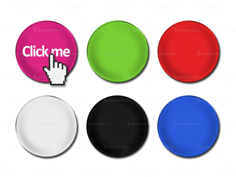 round buttons template
